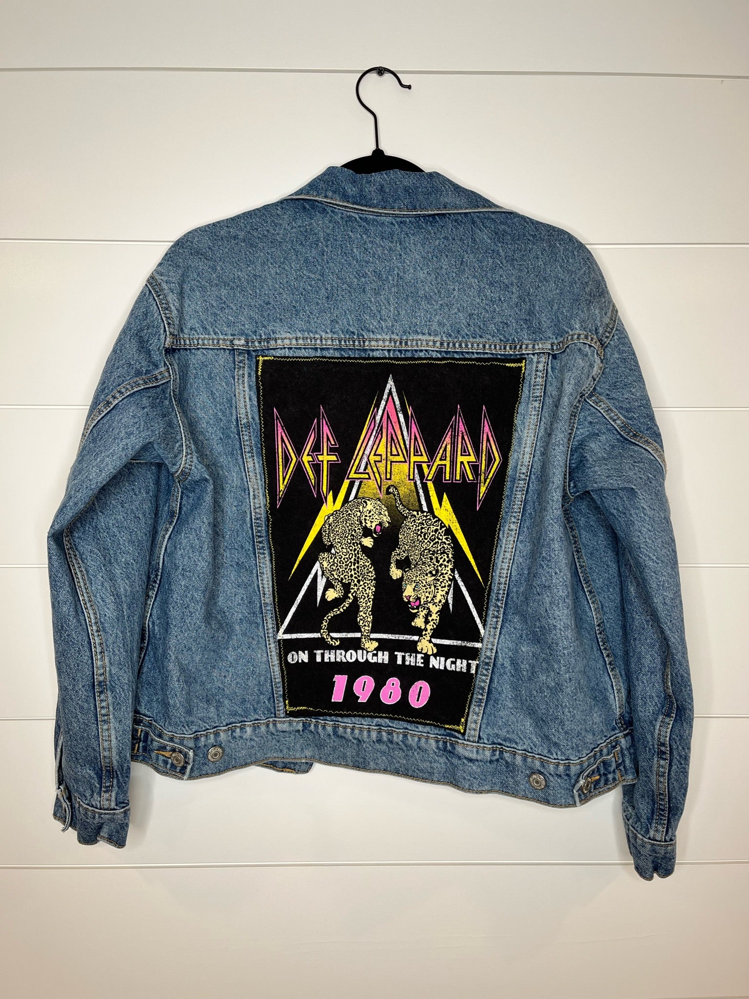 def leppard jean jacket